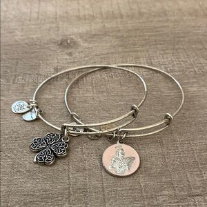 Alex and Ani Bangle Set
